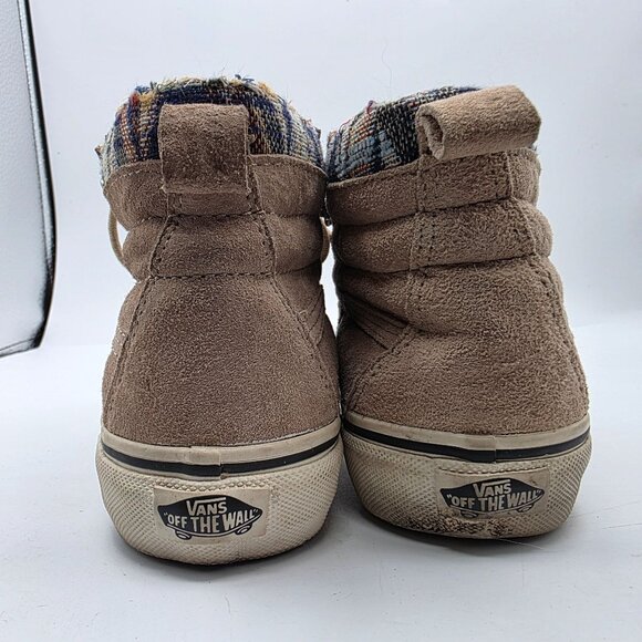 Vans Sk8 Hi MTE Scotchgard Womens Size 6 Brown Outdoors Shoes Hiking Camping - Picture 5 of 13